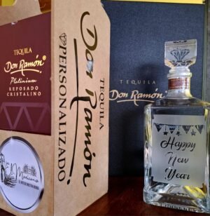 Tequila Reposado Cristalino Linea Platinum 700 ml.